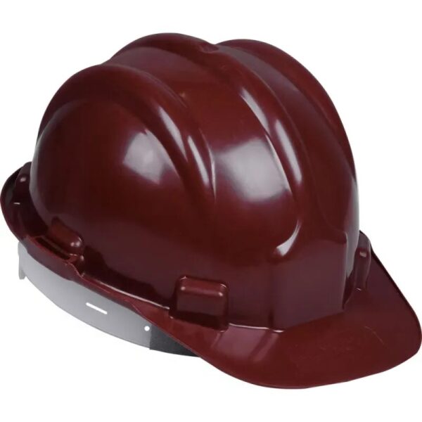 Capacete de Proteção Marrom com Carneira Worker