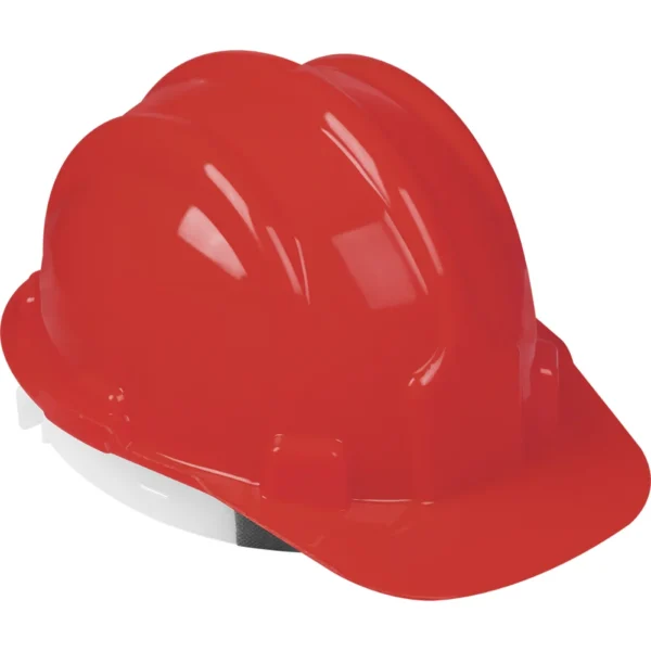 Capacete de Proteção Vermelho com Carneira Worker