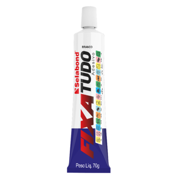 Adesivo Fixa Tudo 70gr Branco Selabond