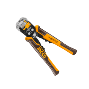 Alicate Automático 4 Em 1 Para Eletricista – Cortar, Decapar, Crimpar E Detector De Tensao 8.1/4″ Ingco HWSP102429