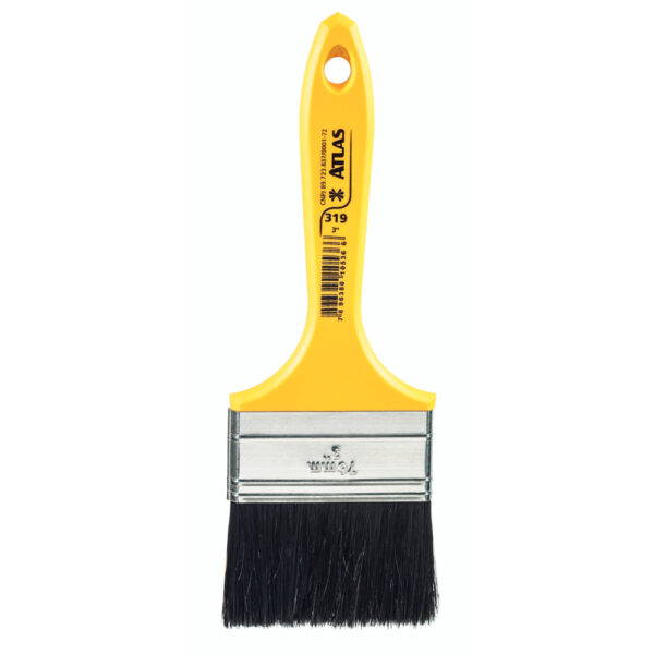 Pincel Cabo Amarelo Para Esmalte 319-3" Atlas