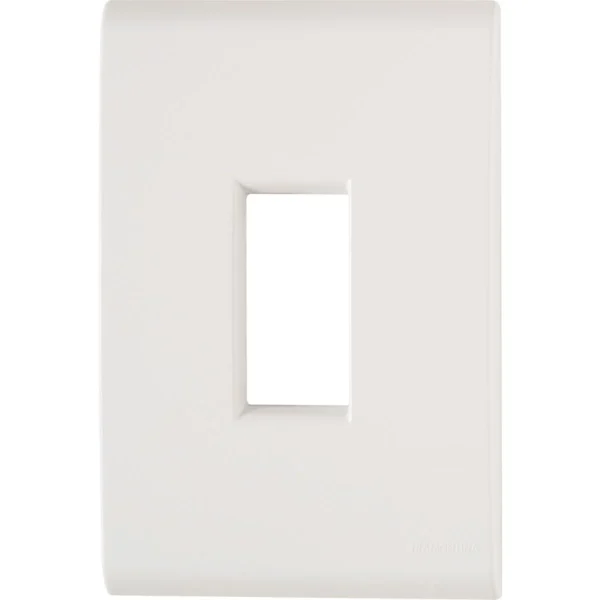 Placa 1 Posto Vertical 2x4 Tramontina Liz Branco