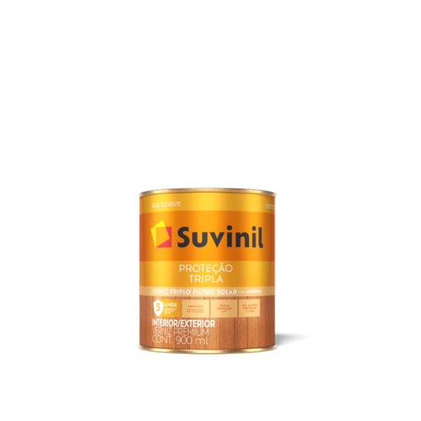 Verniz Proteção Tripla Incolor Fosco Suvinil 900ML