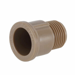 Adaptador PVC Marrom Roscável e Soldável 1/2" 20mm Tigre