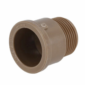 Adaptador PVC Marrom Roscável e Soldável 1" 32mm Tigre