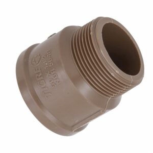 Adaptador PVC Marrom Roscável e Soldável 1.1/2" 50mm Tigre