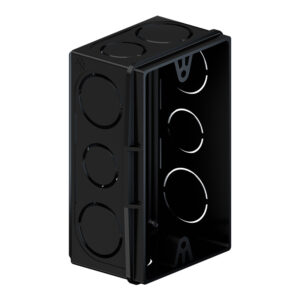 Caixa de Luz para Eletroduto 4x2" Preta Tigre