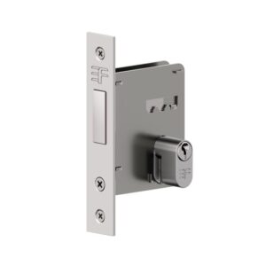 Fechadura Auxiliar 3F 4140 Inox Cromado