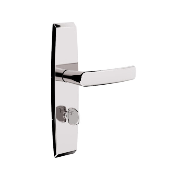 Fechadura para Banheiro 3F Grazia Inox Cromado