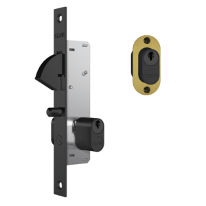 Fechadura para Porta de Correr Stam 901 Oxidado E-coat