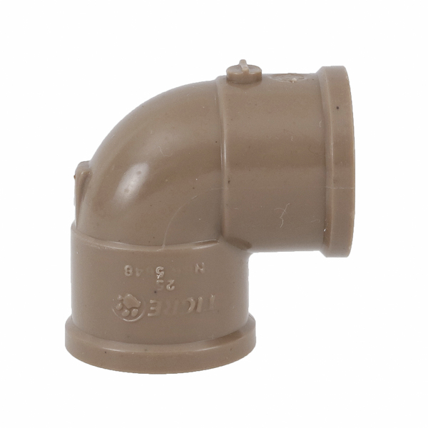 Joelho 90° PVC Marrom Soldável 3/4″ 25mm Tigre