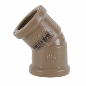 Joelho 45° PVC Marrom Soldável 1/2" 20mm Tigre