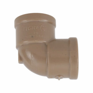 Joelho 90° PVC Marrom Soldável 1/2" 20mm Tigre