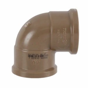 Joelho 90° PVC Marrom Soldável 1.1/4" 40mm Tigre