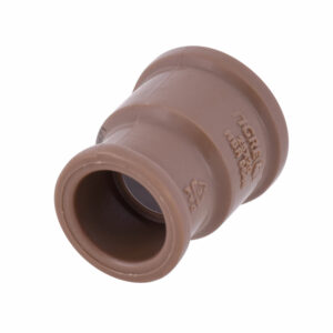 Luva de Redução PVC Marrom Soldável 3/4x1/2" 25x20mm Tigre