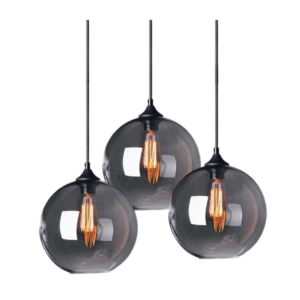 Luminária Pendente Triplo Nanquim 40cm Good GI-88328-3A