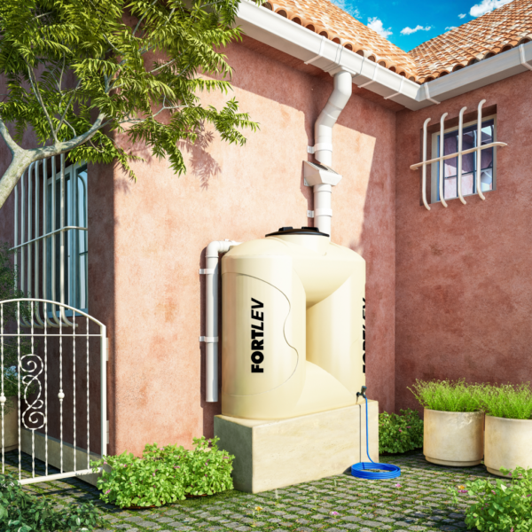 Cisterna Slim Polietileno 600L Fortlev - Imagem 2