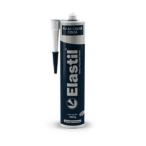 Adesivo Selante PU40 Calha Cinza 400gr Elastil