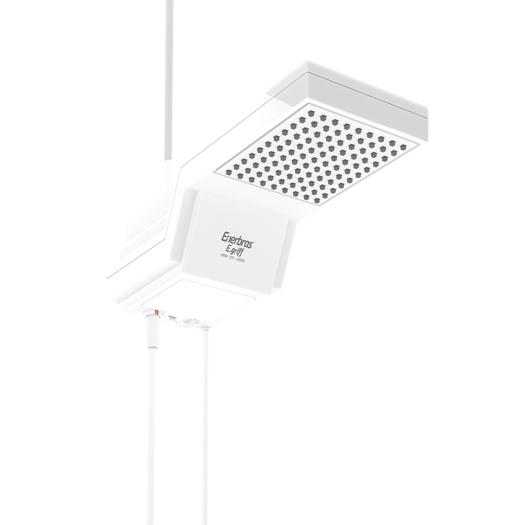 Ducha Eletrônica E-Griff Enerbras 220V 7800W Branca