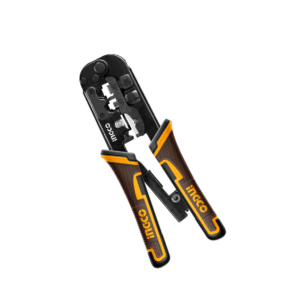 Alicate Crimpador RJ11/RJ45 8"(200mm) Ingco HMPCN2468R