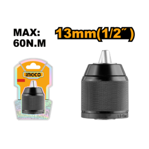 "	MANDRIL DE IMPACTO SEM CHAVE 13MM/1/2"" INGCO KC13201"