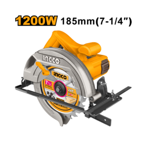 SERRA CIRCULAR 7.1/4”1200W 127V INGCO UCS18578-9