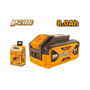 BATERIA ÍON-LÍTIO 20V 8.0 Ah INGCO FBLI2108