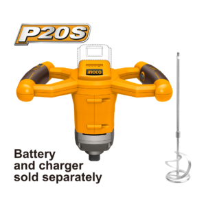 MISTURADOR À BATERIA 20V INGCO (NAO ACOMPANHA BATERIA) MXLI2001
