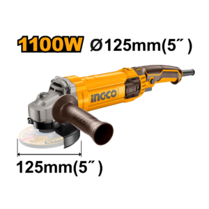 ESMERILHADEIRA ANGULAR 5" 1100W 220V INGCO AG110038-9