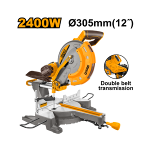 SERRA DE ESQUADRIA COM BRAÇO TELESCÓPICO 12” 2400W 127V INGCO UBM2S24007