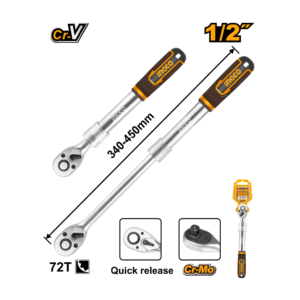 CHAVE CATRACA 1/2" 340-450MM EXTENSIVEL INGCO HRTH08128L