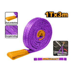 CINTA PARA ELEVAÇÃO DE CARGA 1TX3M ROXA INGCO HWSP0103
