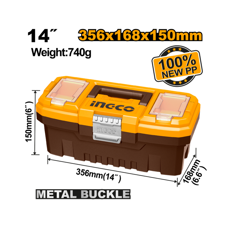 CAIXA DE FERRAMENTA 14″ PBX1402
