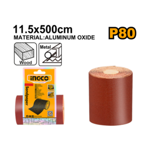 LIXA EM ROLO 80 11.5X50CM INGCO AKHS08065