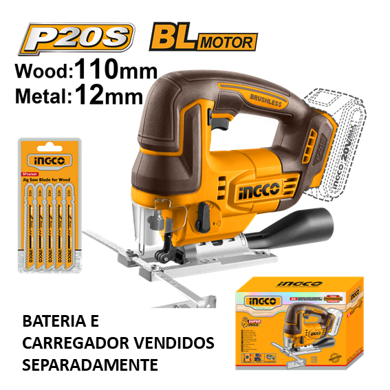SERRA TICO-TICO 20V CJSLI1008 INGCO