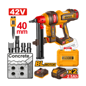 PINADOR P/CONCRETO BRUSHLESS INDUSTRIAL À BATERIA 42V INGCO C/2 BAT 2.5A.h INGCO CCNLI420602