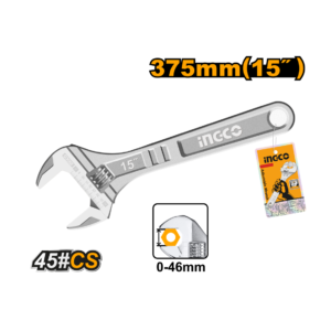 CHAVE AJUSTAVEL INGLESA 15" INGCO HADW131152