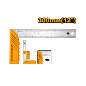 ESQUADRO MANUAL AÇO INOX 300MM INGCO HAS123002