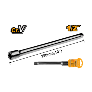 EXTENSAO P/SOQUETE 1/2" 250MM INGCO HEB12101 HEB12101